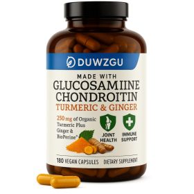 Glucosamine Chondroitin Ginger Yellow Tablets (Option: 180 Tablets Per Bottle)